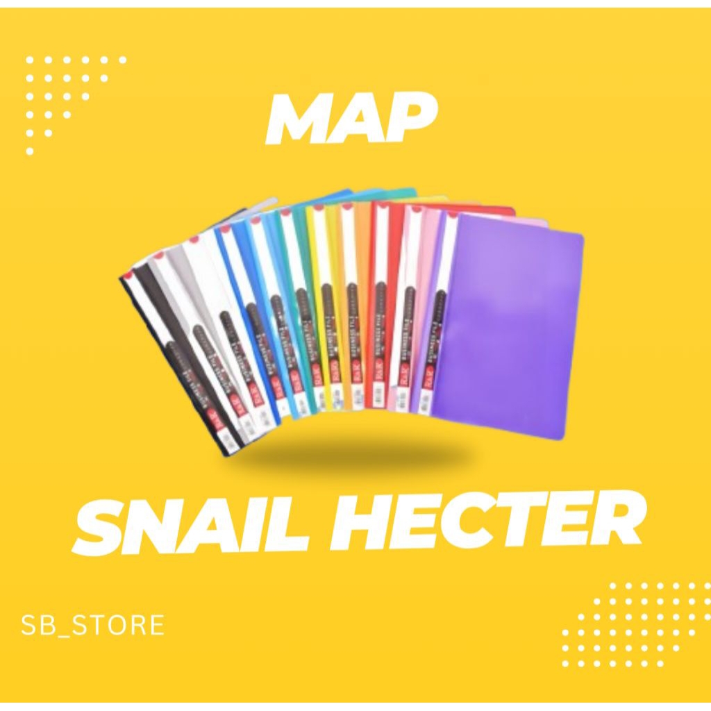 1 Lusin (12 PCS) Map Snail Hecter / Map Busines File / Map Bisnis File Folio F4