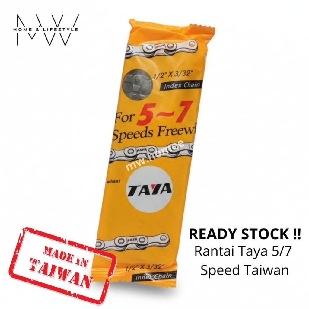 Rantai Sepeda 5/7 Speed / Rantai Taya / Rantai Taya Taiwan