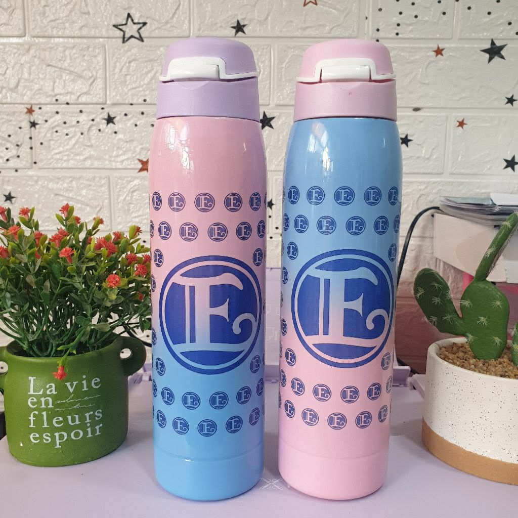 Tumbler Gradasi Sedotan ENAGIC KANGEN WATER 500 ML