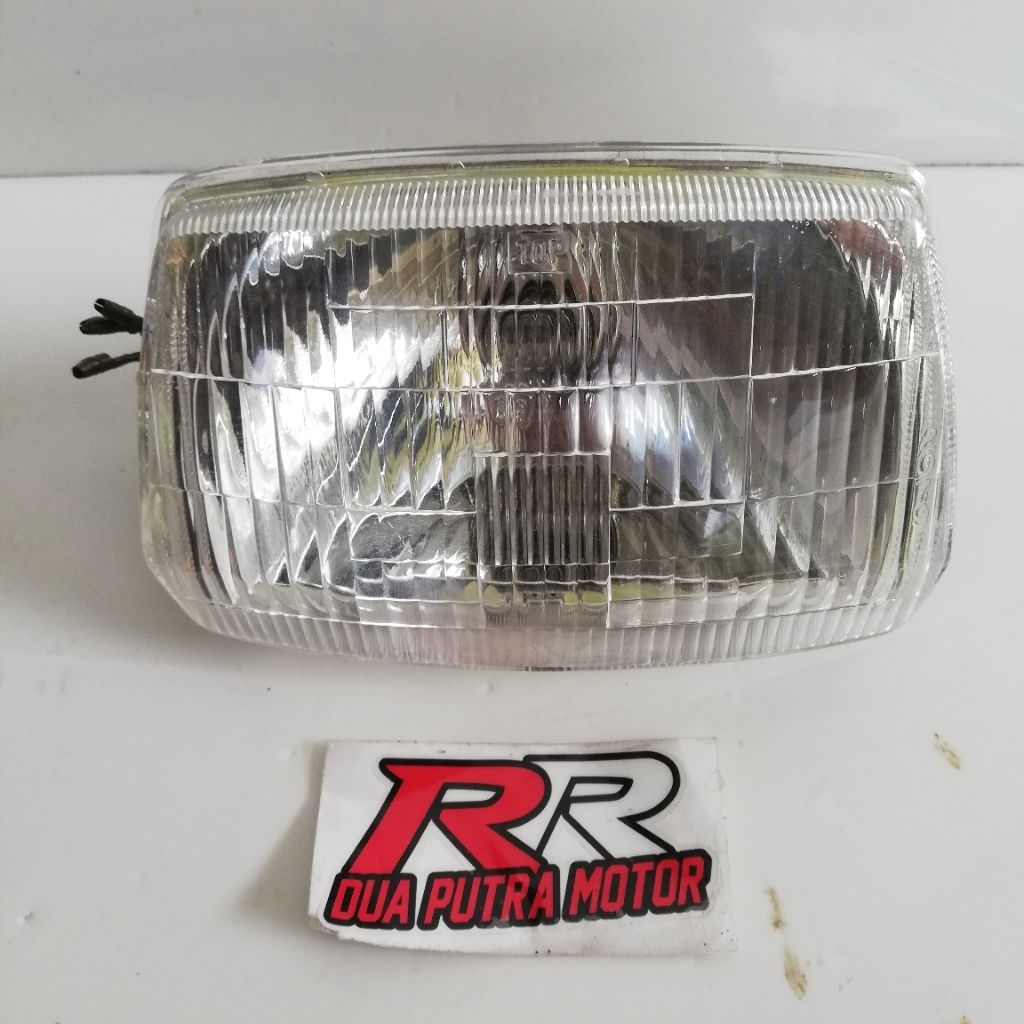 headlamp replektor lampu depan assy fitting piting bohlam lampu depan honda astrea prima star