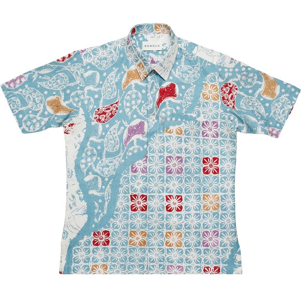 Pulabir - Bonolo Kemeja Batik Lengan Pendek