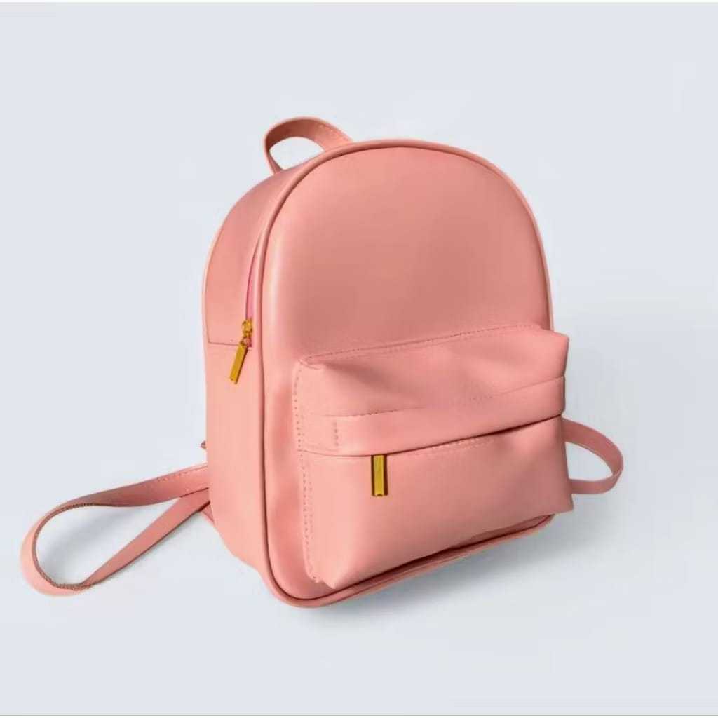 Tas Ransel Alisha Serbaguna Tas Gendong kulit sintetis multifungsi wanita