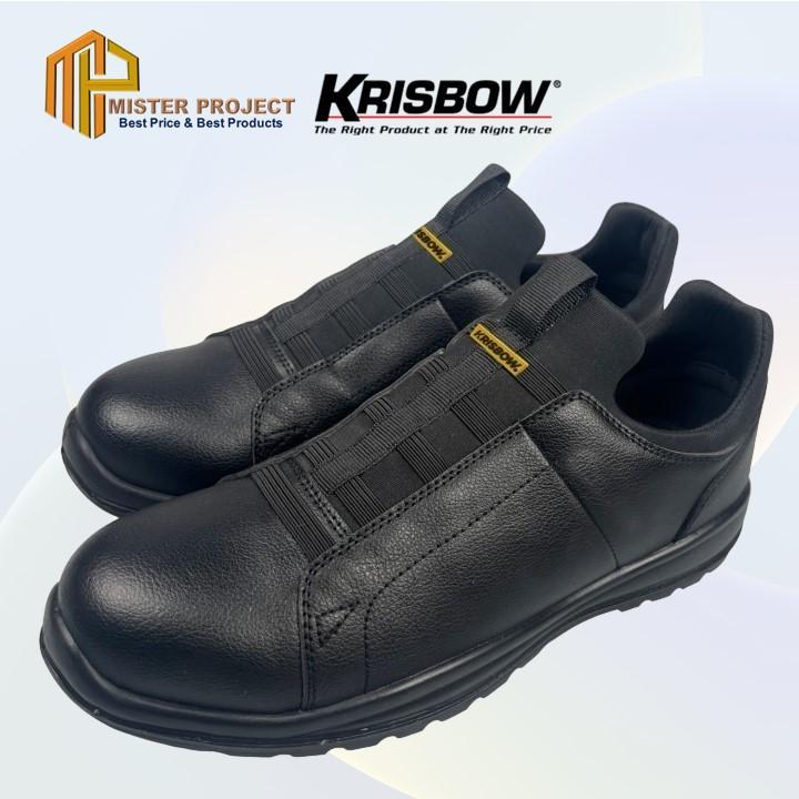 SEPATU SAFETY SHOES NYX KRISBOW 4IN (TANPA TALI)