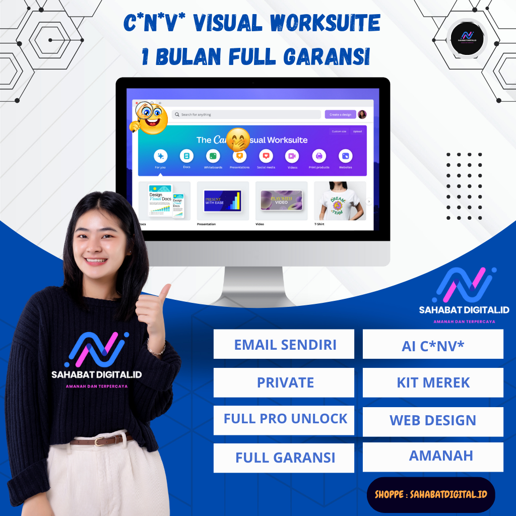 EKSKLUSIF CANVA PRO TEMPLATE UNLIMITED ACCESS GARANSI ORIGINAL - Terpercaya