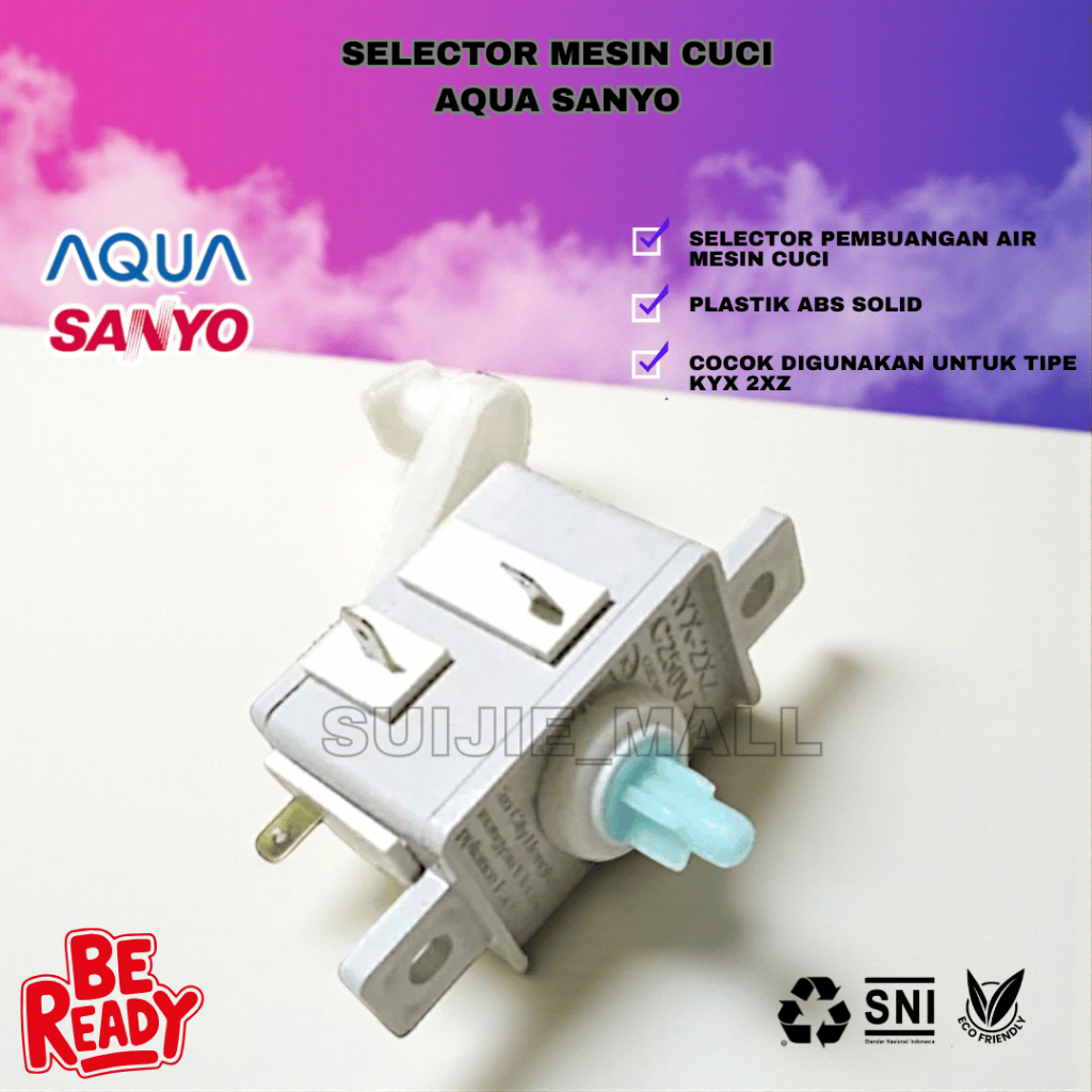 Selector Drain Mesin Cuci AQUA SANYO – Kontrol Pembuangan Air Praktis