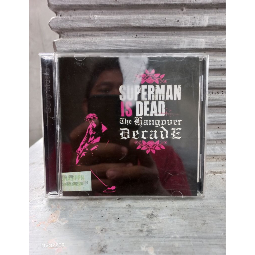 cd superman is dead - hangover decade - cover saja