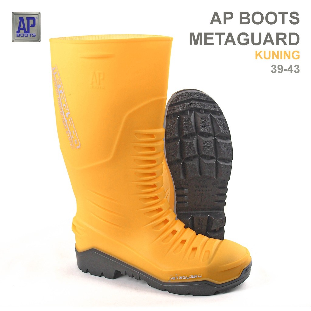 AP Boots Metaguard - Sepatu Safety metaguard PVC Anti Slip