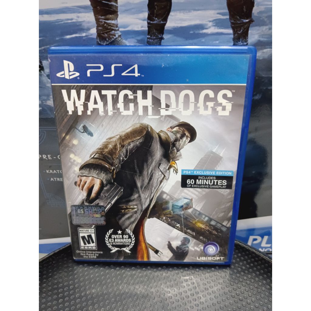 Bd / Kaset Watch Dogs Ps4 Second Bekas