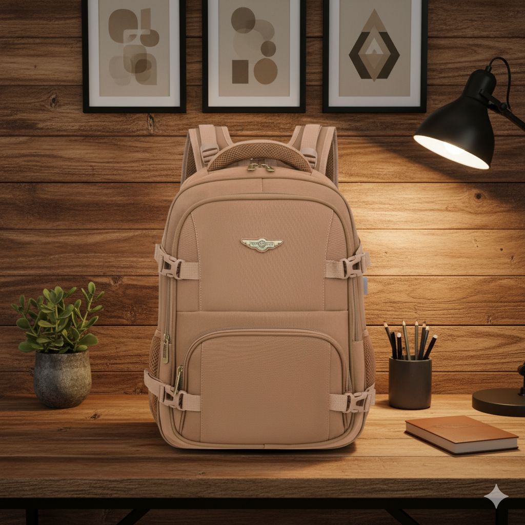 Tas Ransel polo land Denim Kanvas Jumbo / Tas Ransel Palo land Denim Kanvas / Tas Ransel laptop / Ta