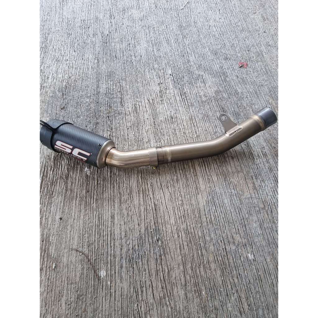 Knalpot SC Project 3/4 system PNP ZX6R ZX636