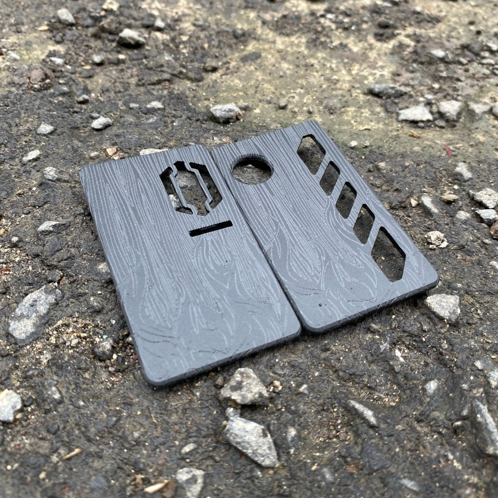 panel akrilik casing pc peindung dotv2