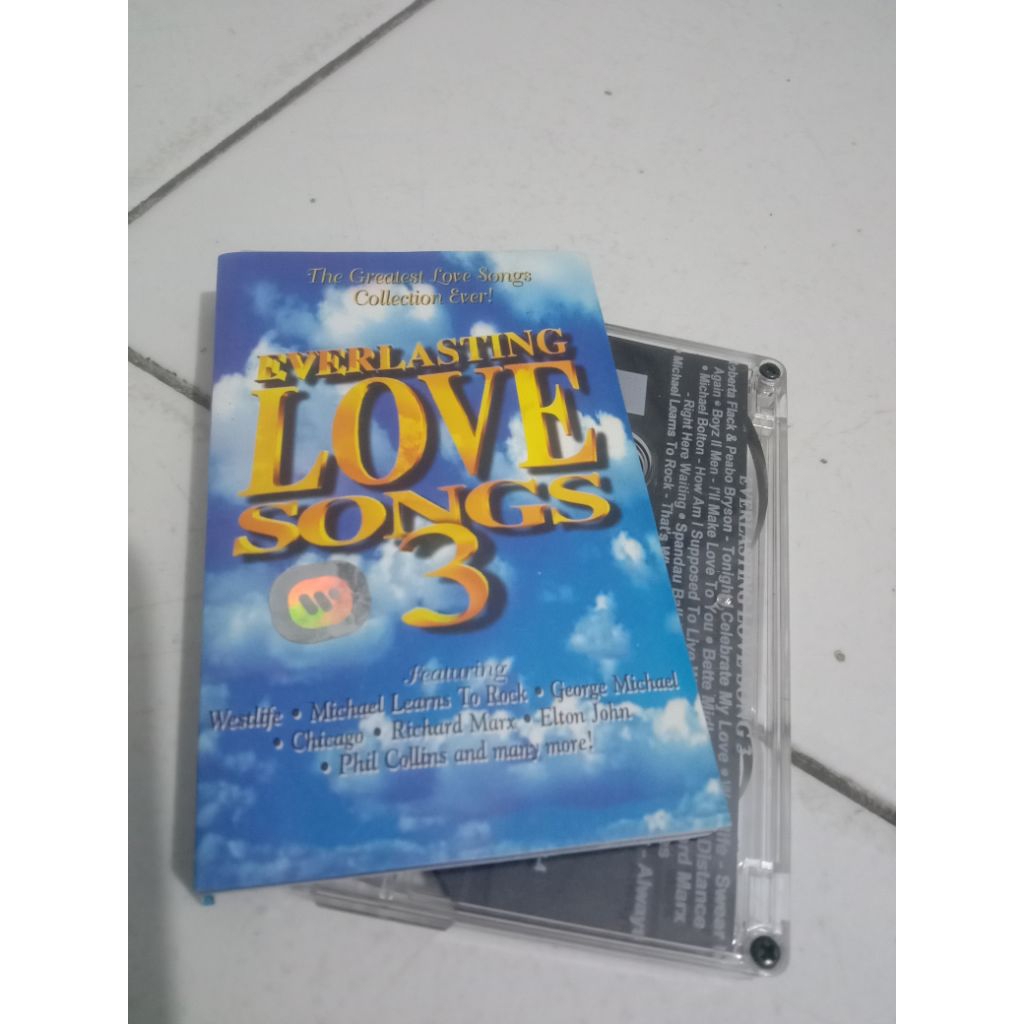 Kaset Pita Kompilasi Everlasting Love Songs 3