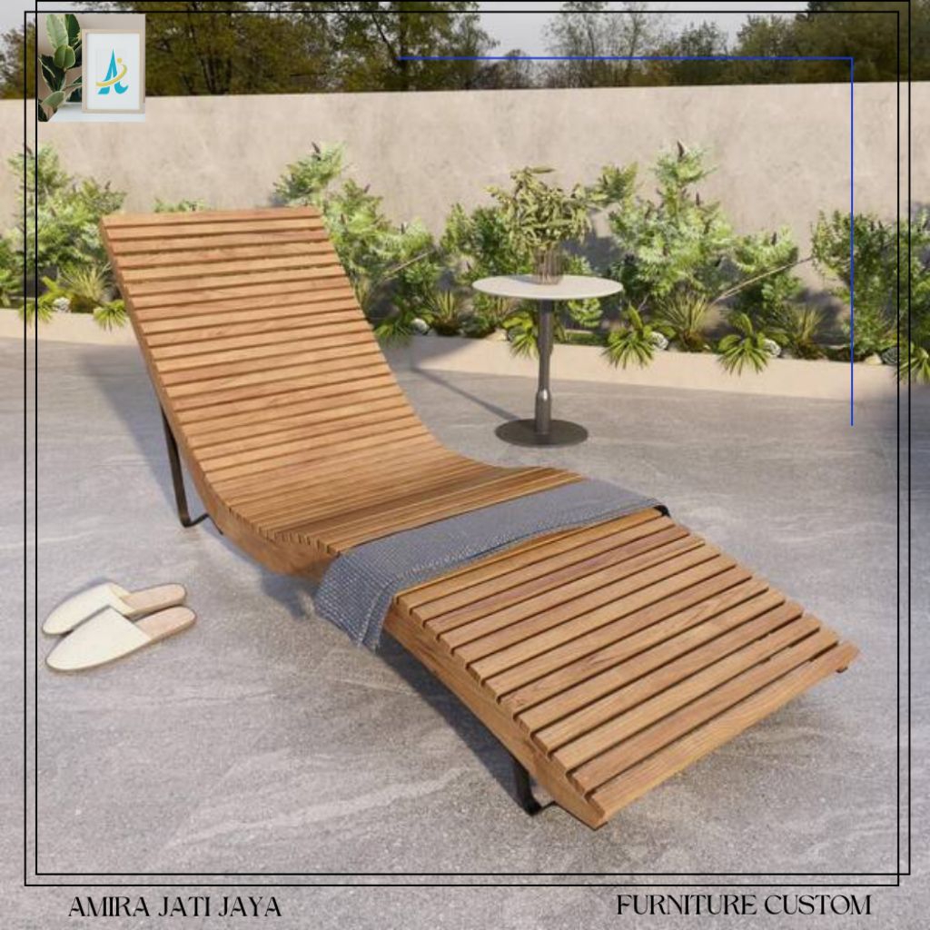 Lounger Chair Kursi Santai Kolam Renang