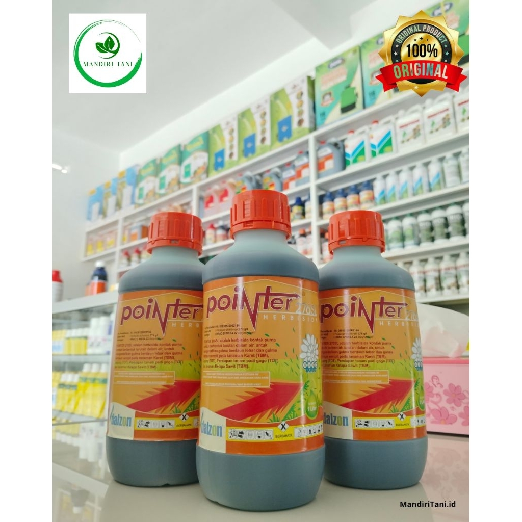 POINTER 276 SL | HERBISIDA KONTAK PEMBAKAR Kemasan 1 Liter