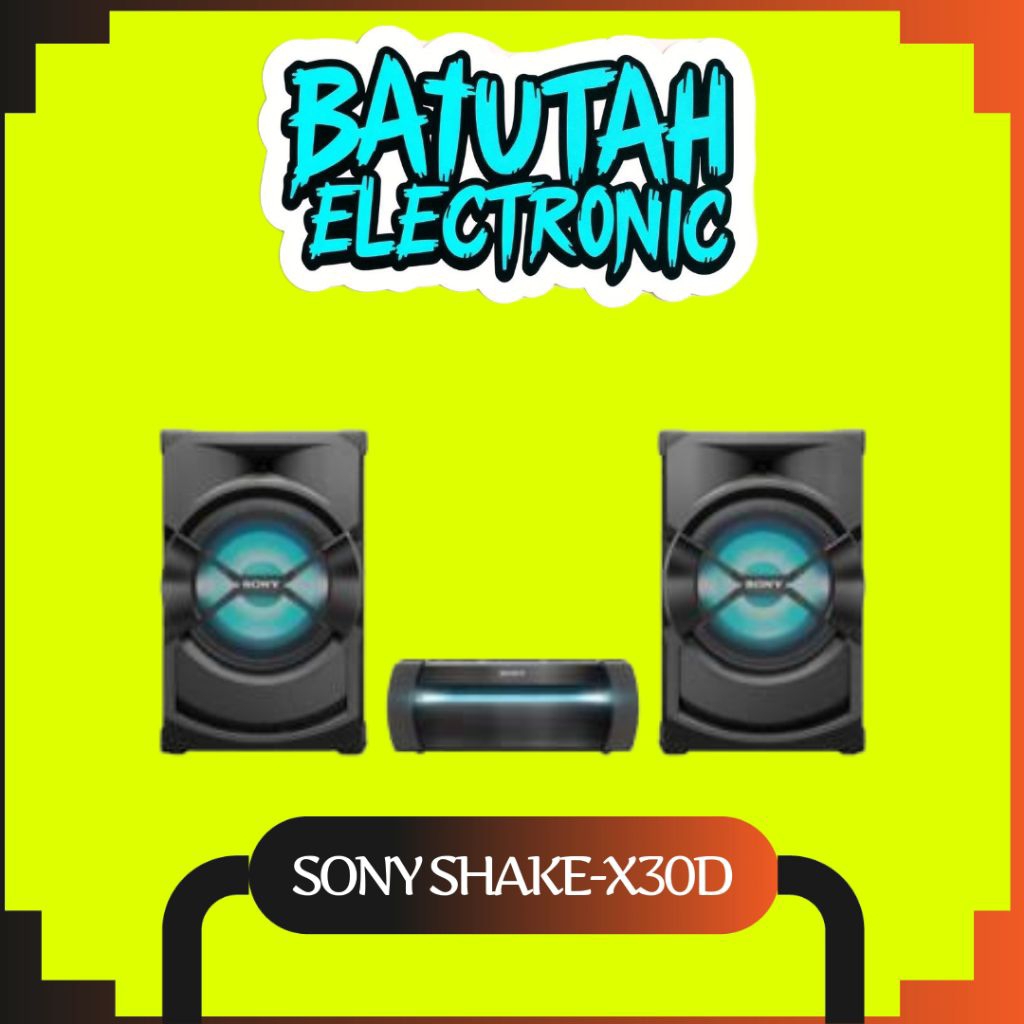 SONY SHAKE X30D / SHAKE-X30D HIFI SPEAKER KARAOKE