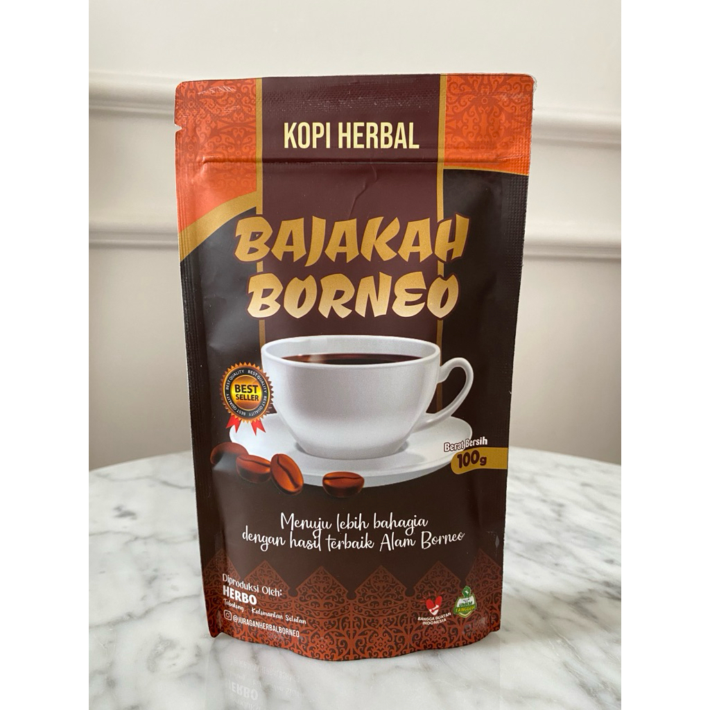Minuman Kopi Herbal Bajakah Borneo HERBO 100gr