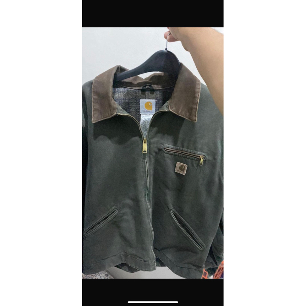 Carhartt detroit mos green