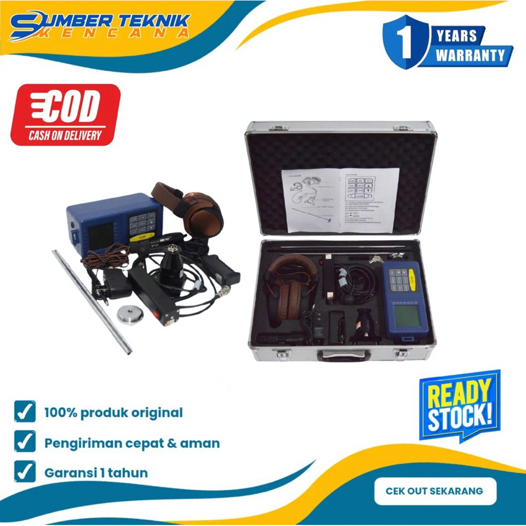 AJL-2000 Underground Water Pipe Leakage Detector Water Pipe Leak Machine