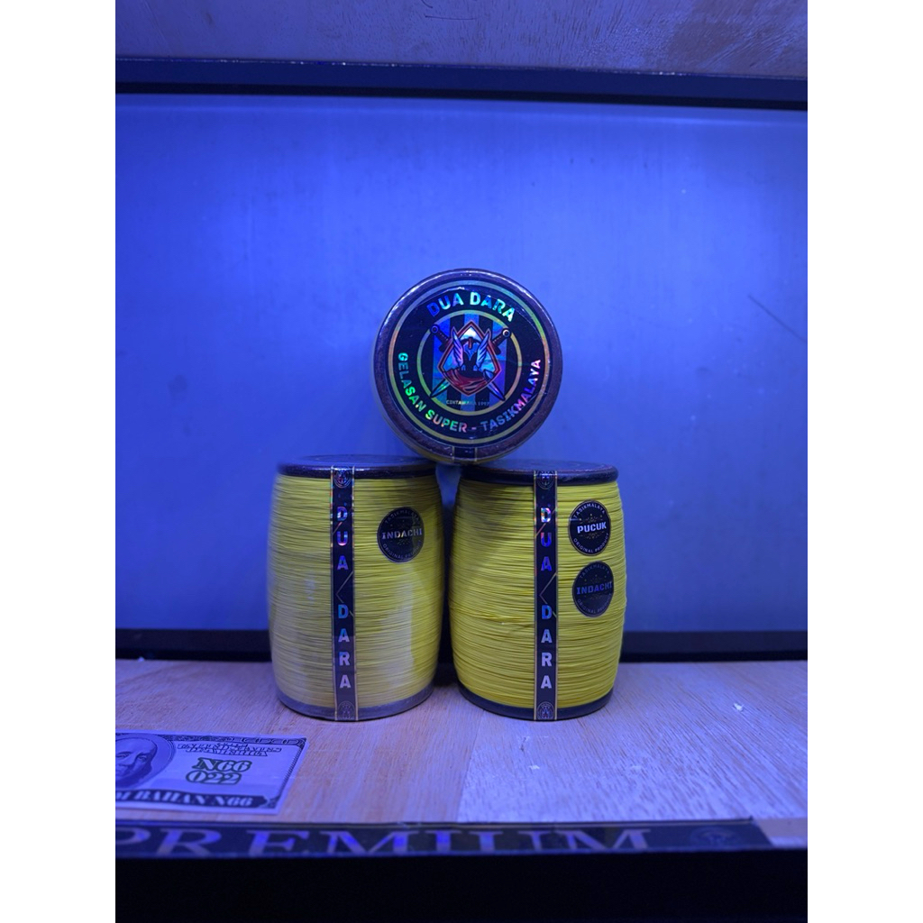 Indachi Gelasan Super Premium Dua Dara Series 6000 yard Tahan Lama dan Berkualitas Tinggi