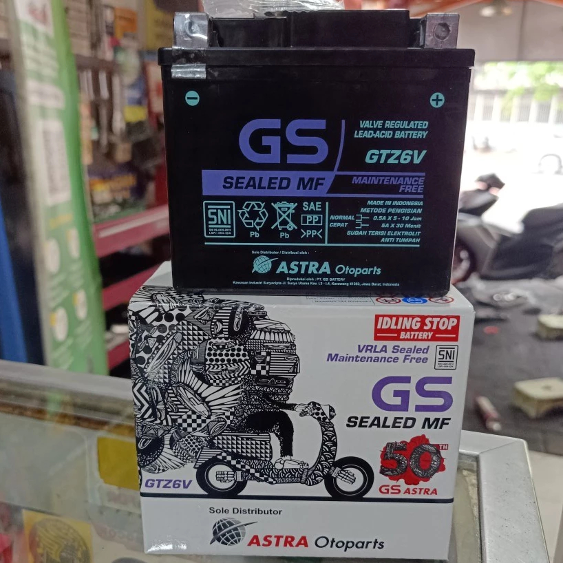 AKI GS ASTRA GTZ6V AKI GS ASTRA PCX 150 PCX 160 VARIO 160 VARIO 125 VARIO 150 AKI KERING GTZ6V