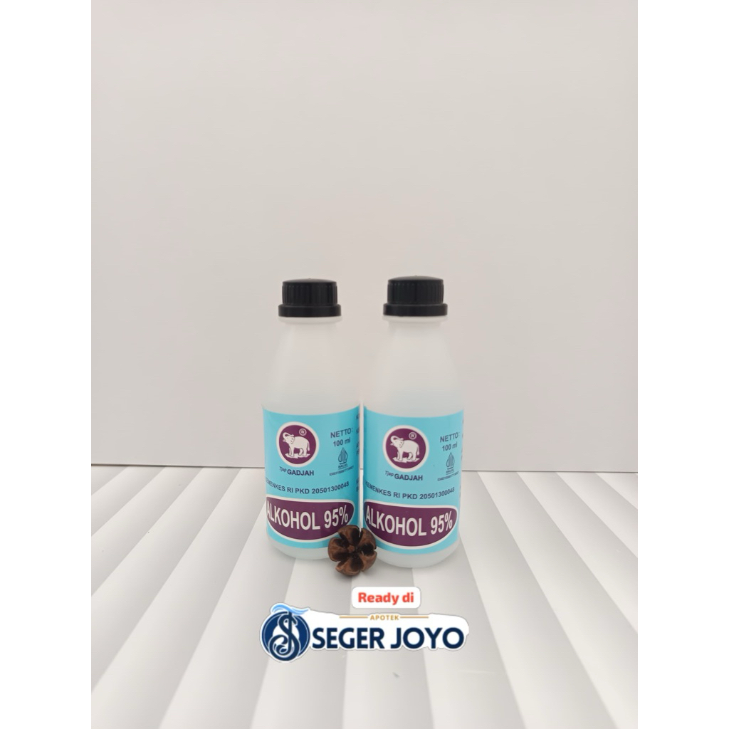 ALKOHOL 95% PT. USFI (100 ml - Botol)