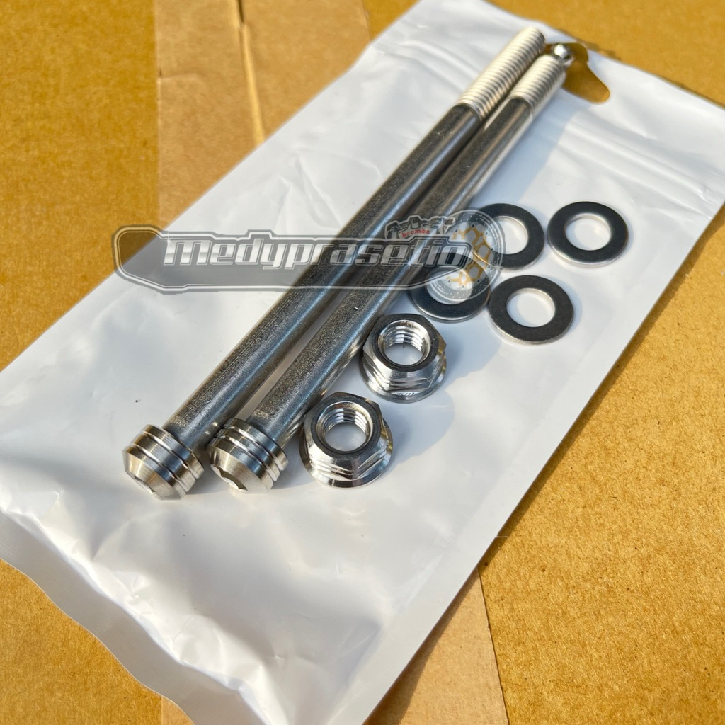 BAUT MOUNTING GANTUNGAN MESIN HONDA WIN ASTREA GRAND SUPRA LEGENDA STAINLESS ANTI KARAT