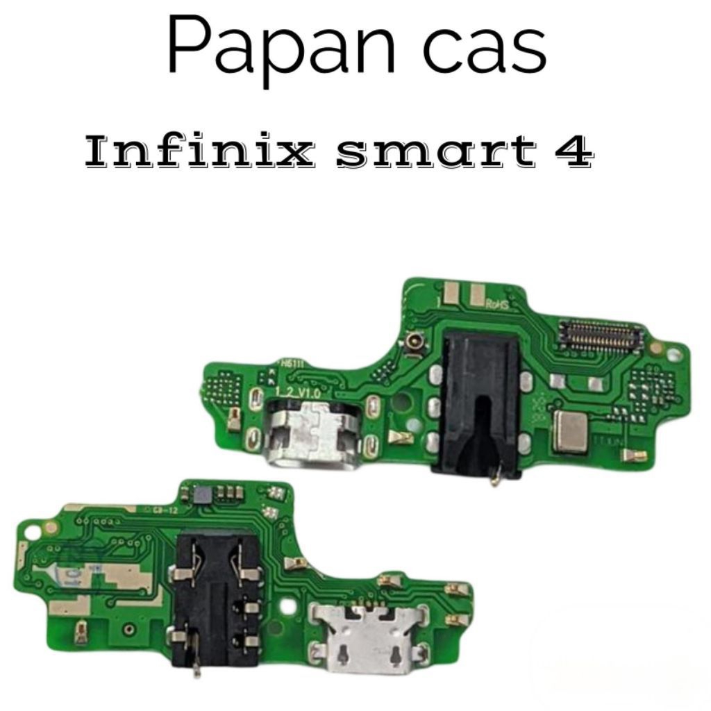 FLEKSIBEL CHARGER CAS PAPAN CAS KONEKTOR HP INFINIX SMART 4 + IC ORIGINAL