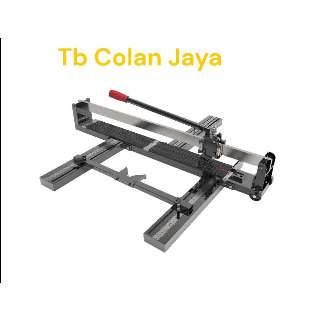 Alat Pemotong Keramik Granit Dorong 80cm Laser