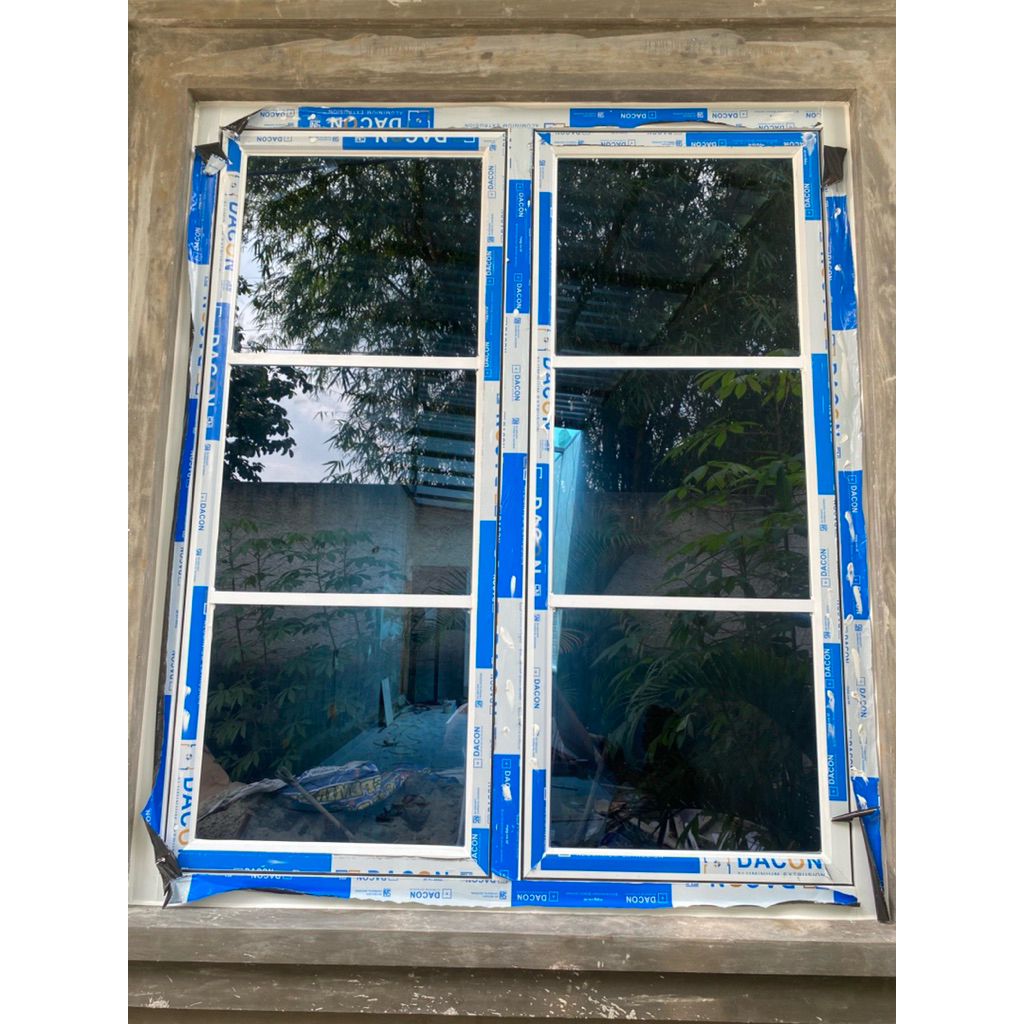 kusen gendong 120x100 jendela almunium kusen gendong uk 120x100 kusen 3inch