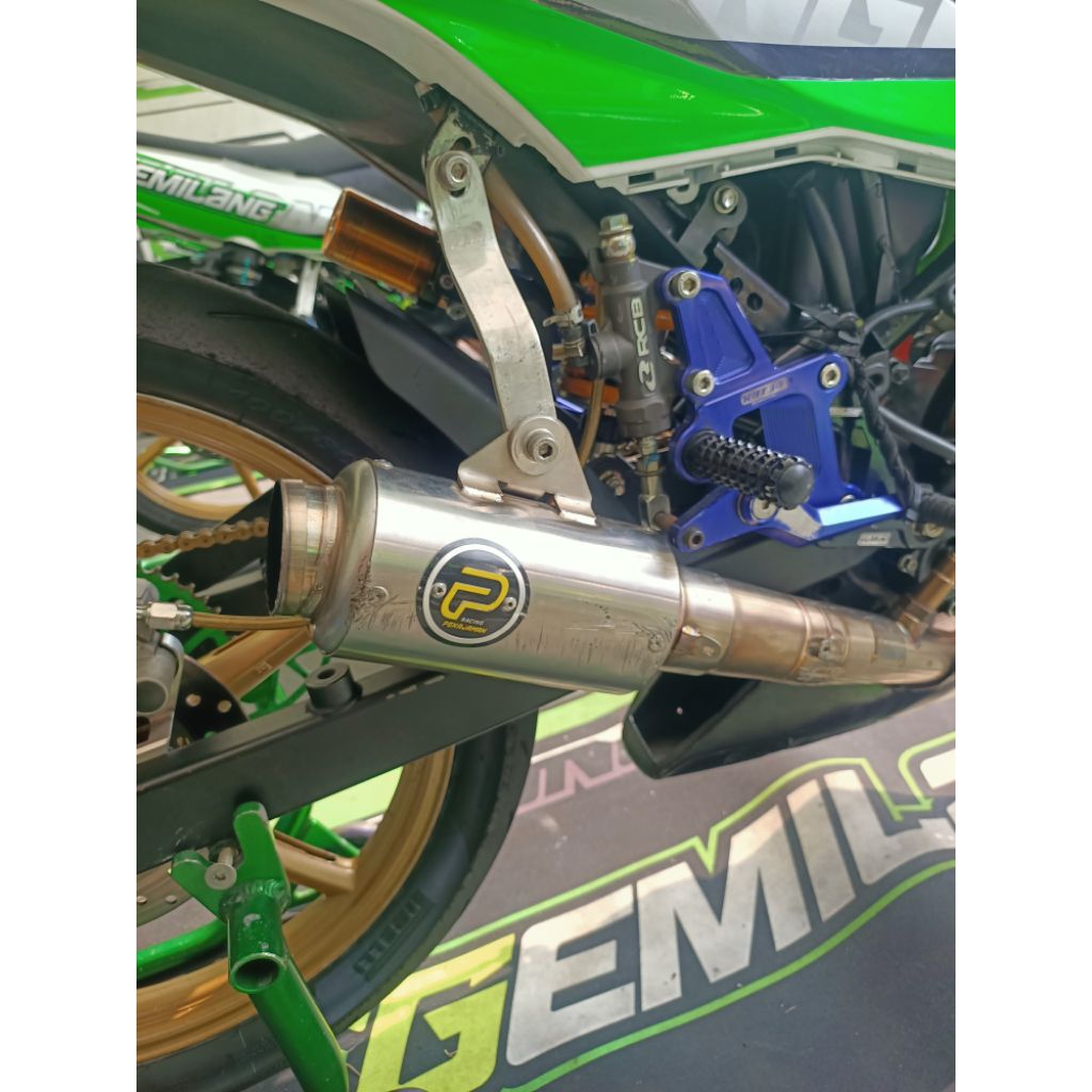 Knalpot MX KING 150CC ROADRACE MP1 MP5 Pekajaman Muffler