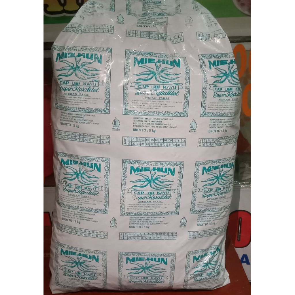 Bihun ubi kayu 5kg / miehun ubi kayu