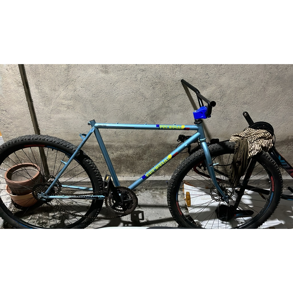 frame sepeda federal jaguar 21 inch rata air