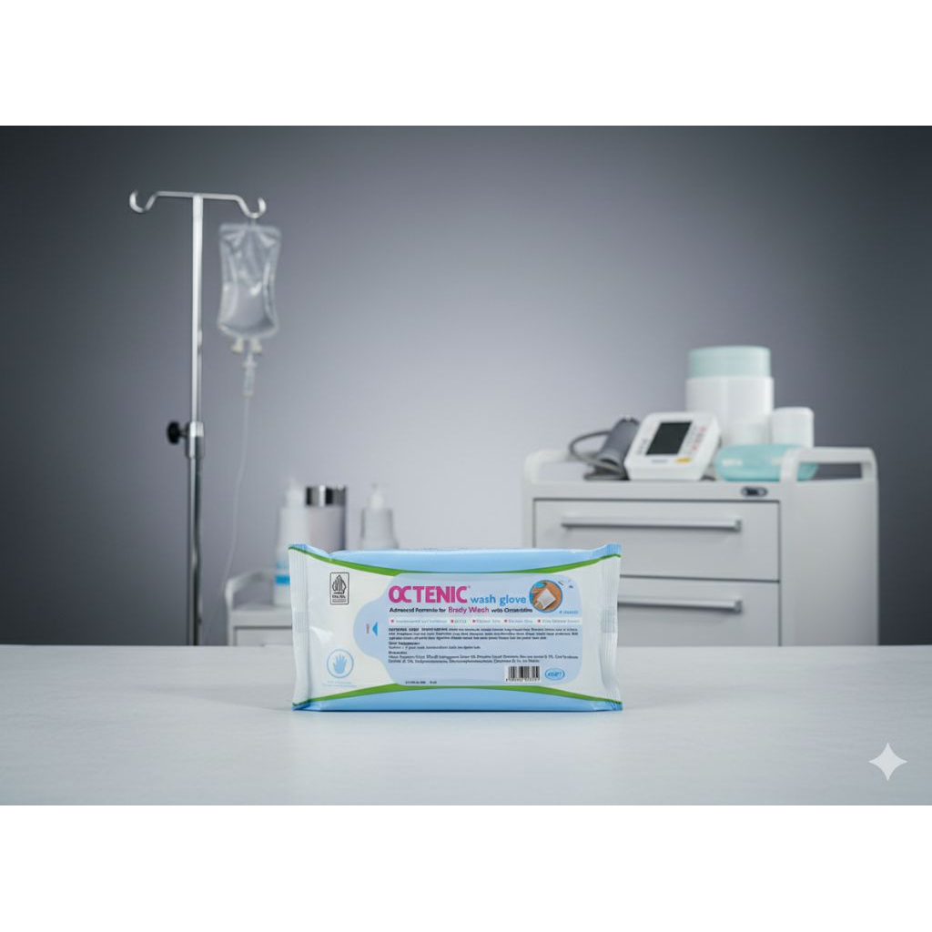 Octenic Wash Glove / Octenic Body Wash / Octenic Washlap Disposible