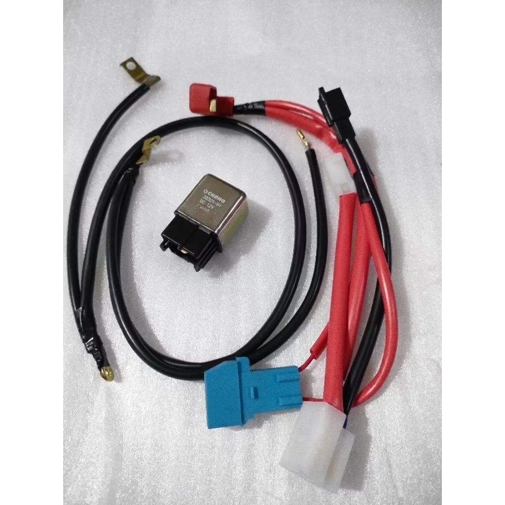 SWITCH STATER BENDIK PLUS KABEL AKI POSITIF NEGATIF MIO SOUL KARBU MIO SPORTY MIO SMILE