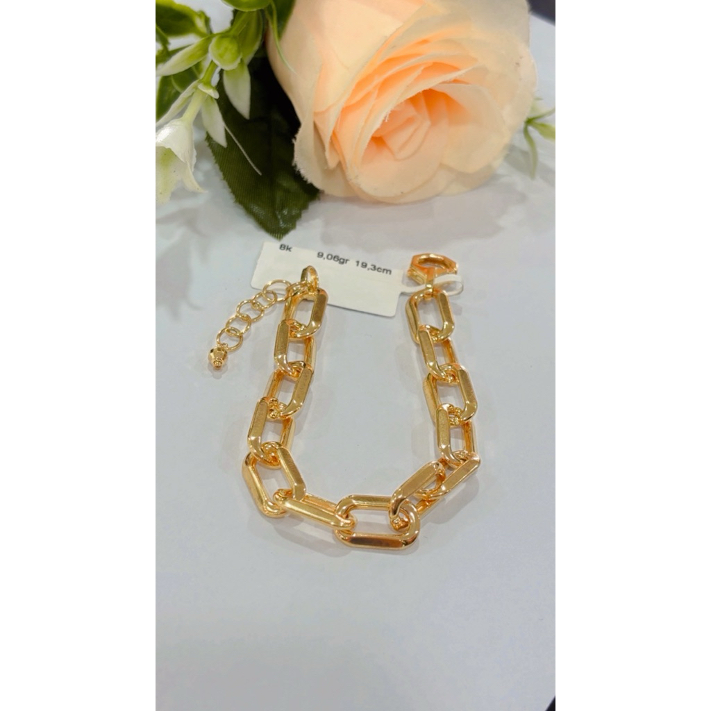 gelang emas kadar 375%