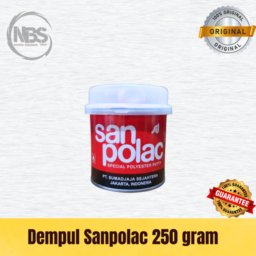 SANPOLAC | Dempul sanpolac 250 gram
