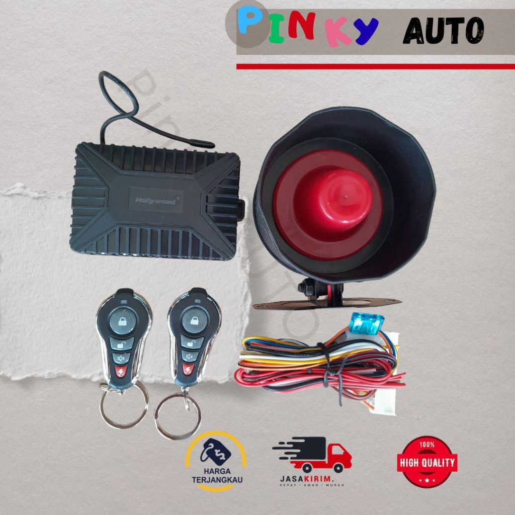 Alarm Mobil Hollywood Model Remote Avanza Xenia