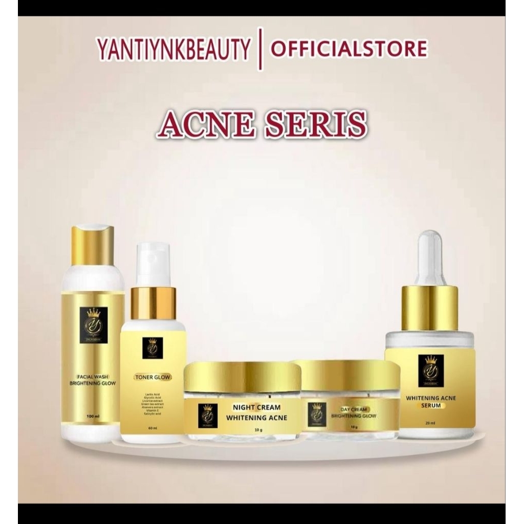 YNK BEAUTY ACNE SERIES UNTUK JERAWAT RINGAN SAMPAI PARAH (GLOWING)
