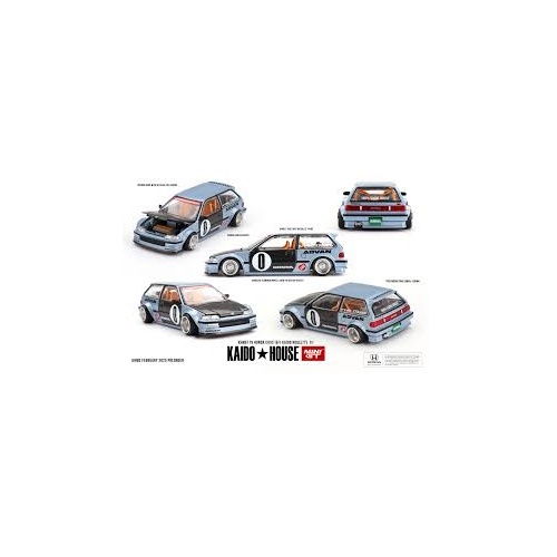Mini GT 1/64 Honda Civic (EF) Kaido Roulette V1 (KHMG179)
