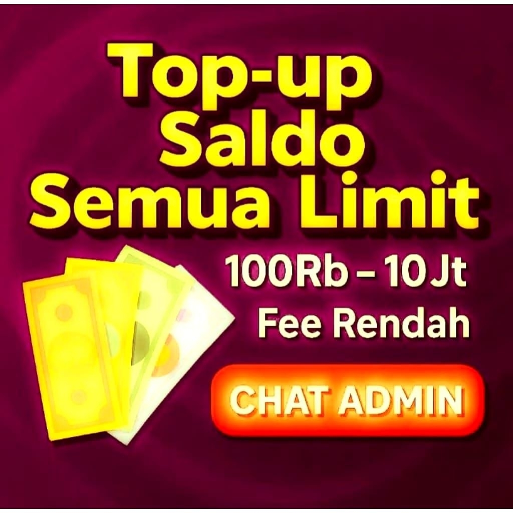 MURAH TERMURAH UP TOP SALDO//ALL IN