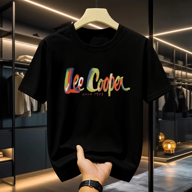 Kaos Pria Lee Cooper Official Original T-shirt Katun Lengan Pendek Fashion Santai