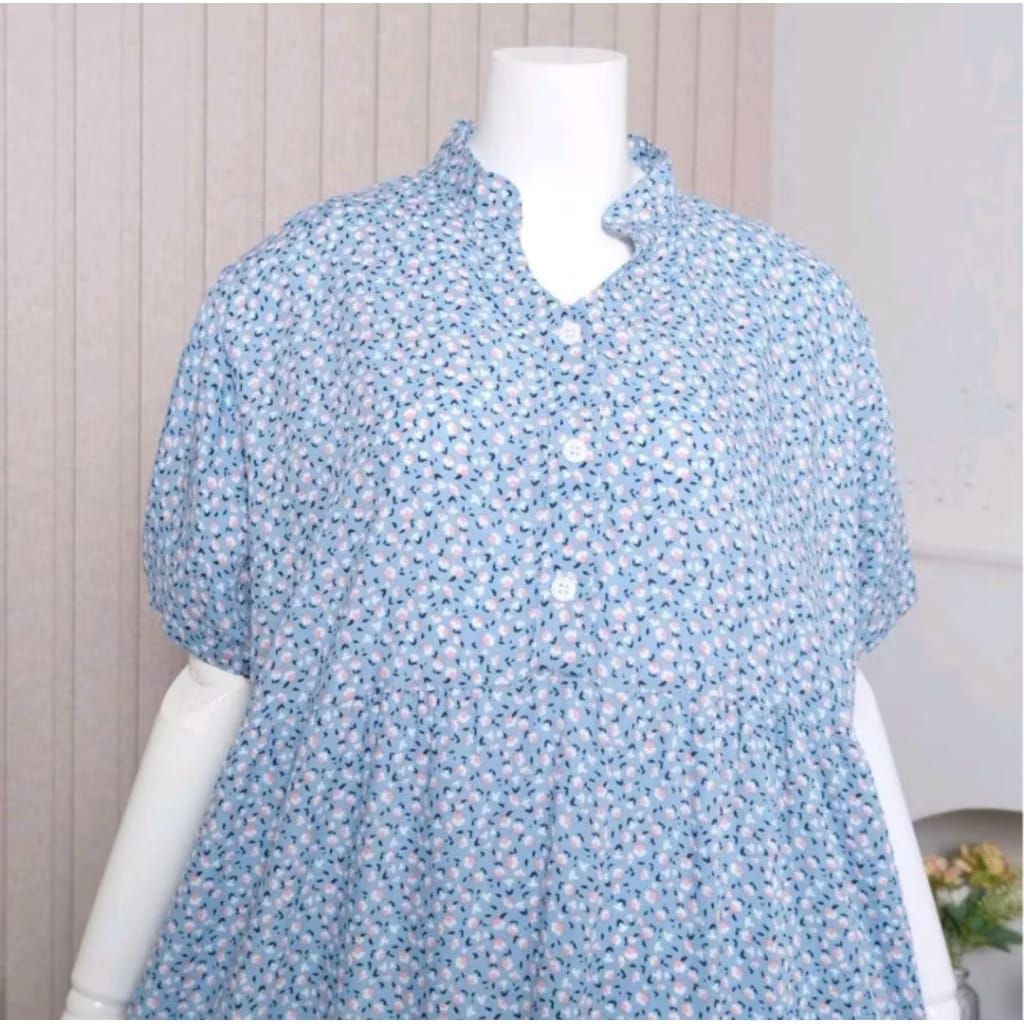 Chayra Homedress | BUTSANA.ID Daster Rayon premium panjang semata kaki |  Daster jumbo |  Daster Rem