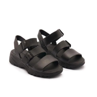 PRELOVED - Skechers D'Lites 2.0 Women's Sandals Shoes - Black