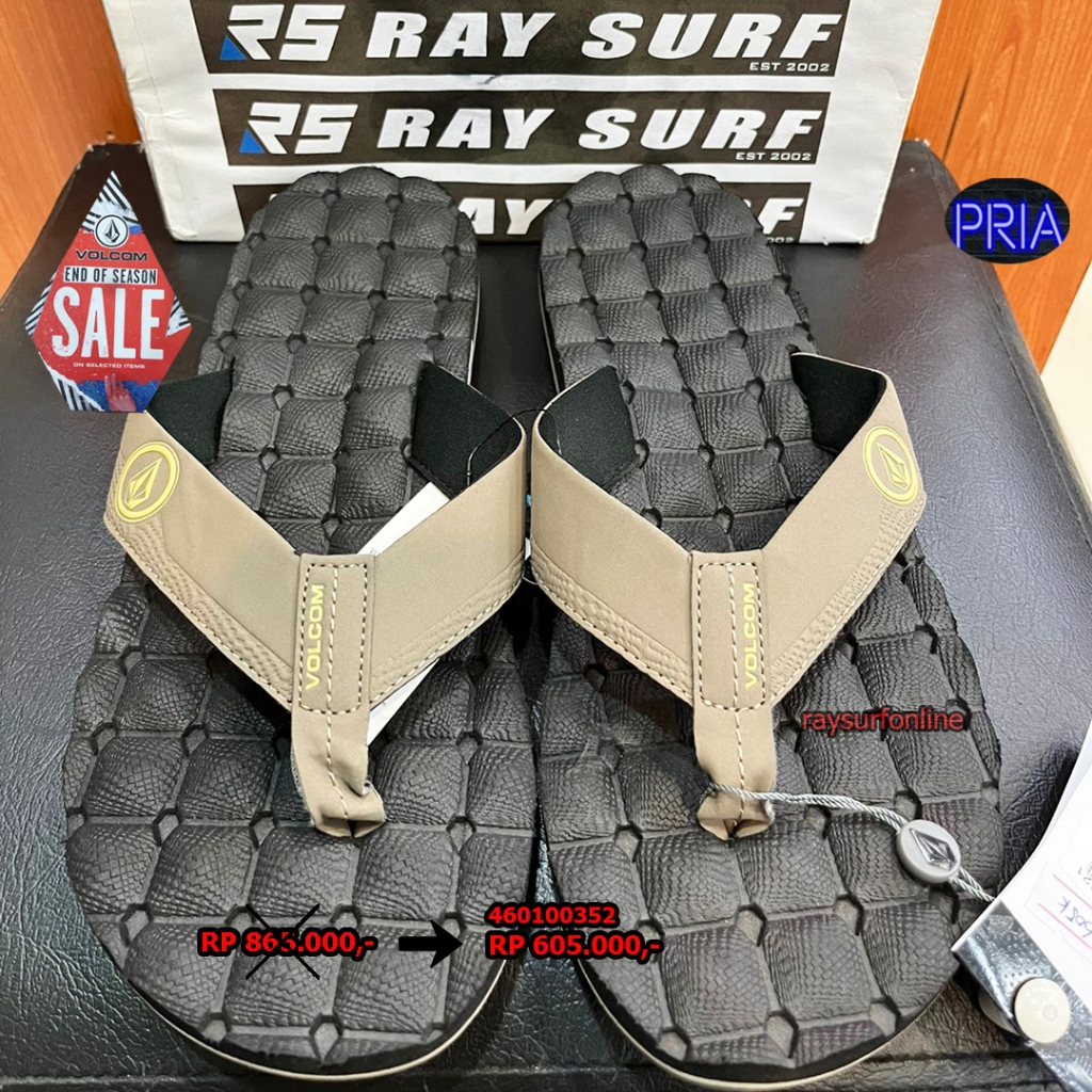 RAYSURF VOLCOM SALE SANDAL PRIA 460100352 ORIGINAL