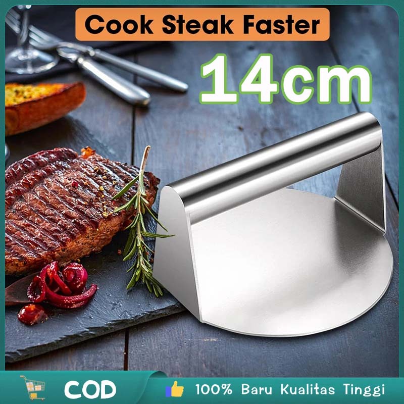 Burger Press Penekan Burger Alat Press Daging Burger Alat Burger Cetakan Daging Burger 304 Stainless
