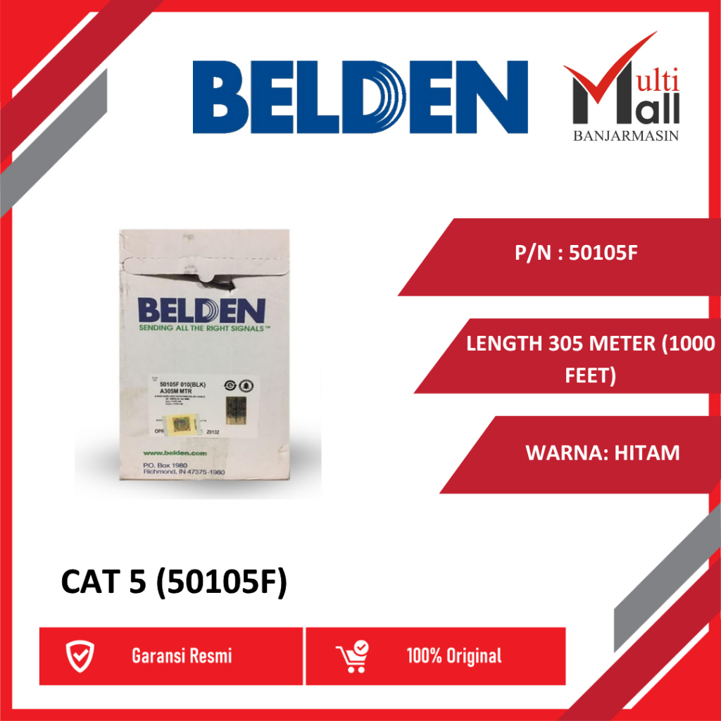 KABEL LAN STP 50105F Outdoor cat 5e BELDEN / BELDEN STP CAT5 / cat 5e