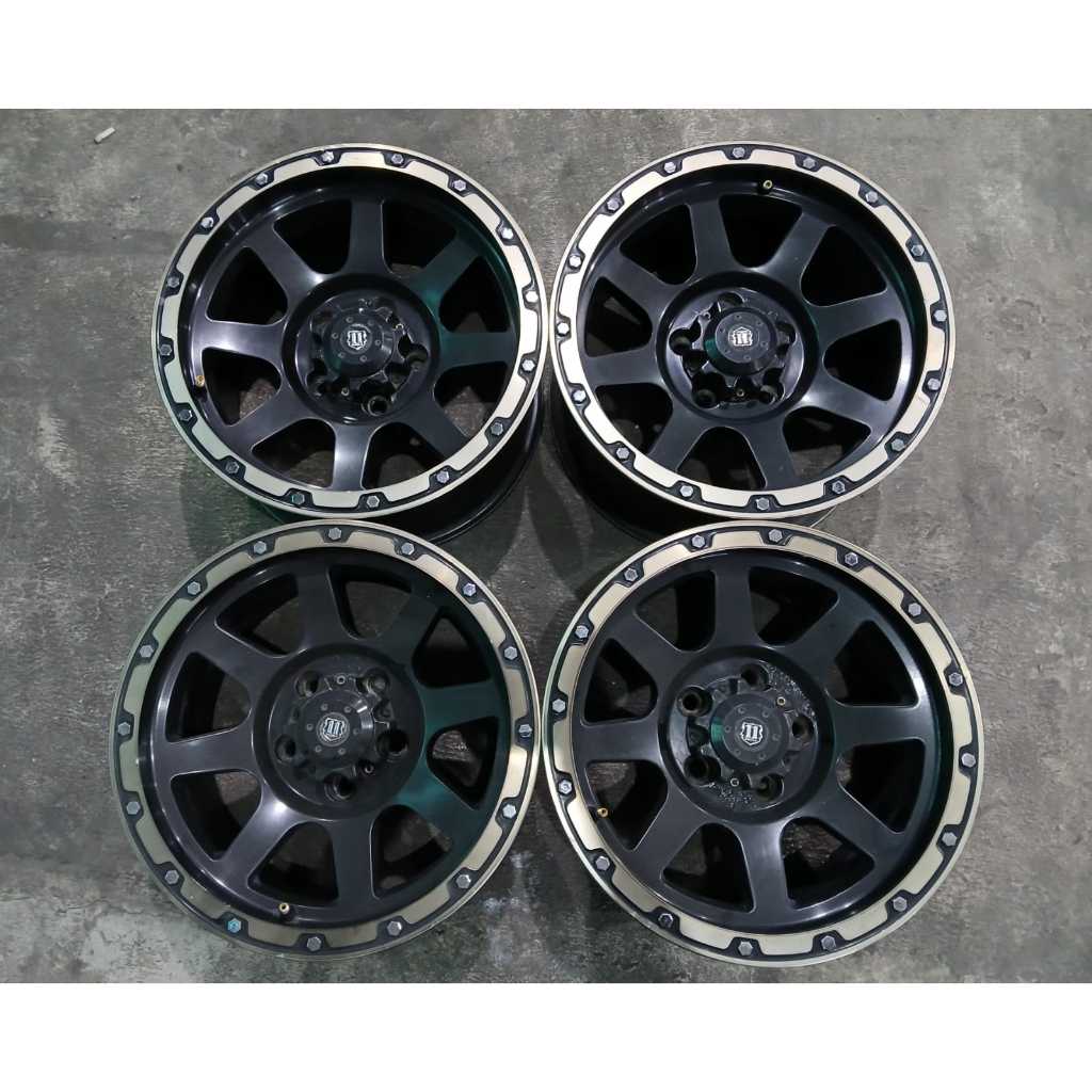 VELG MOBIL BEKAS RACING RING 15 LEBAR 8 PCD 5X114 SEMI OFFROAD COCOK BUAT INOVA CRV GEN 1 GRANDMAX