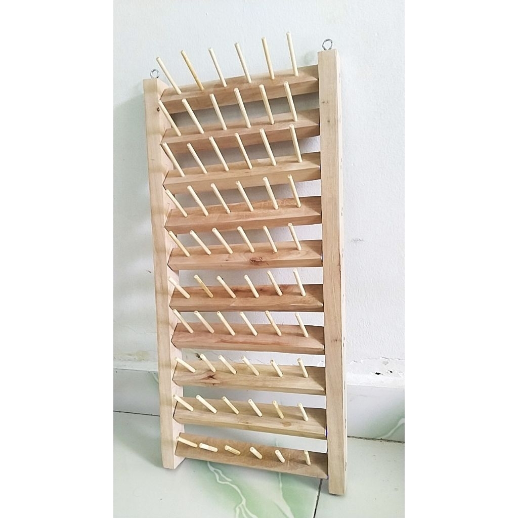 Rak benang jahit gantung murah isi 60 benang