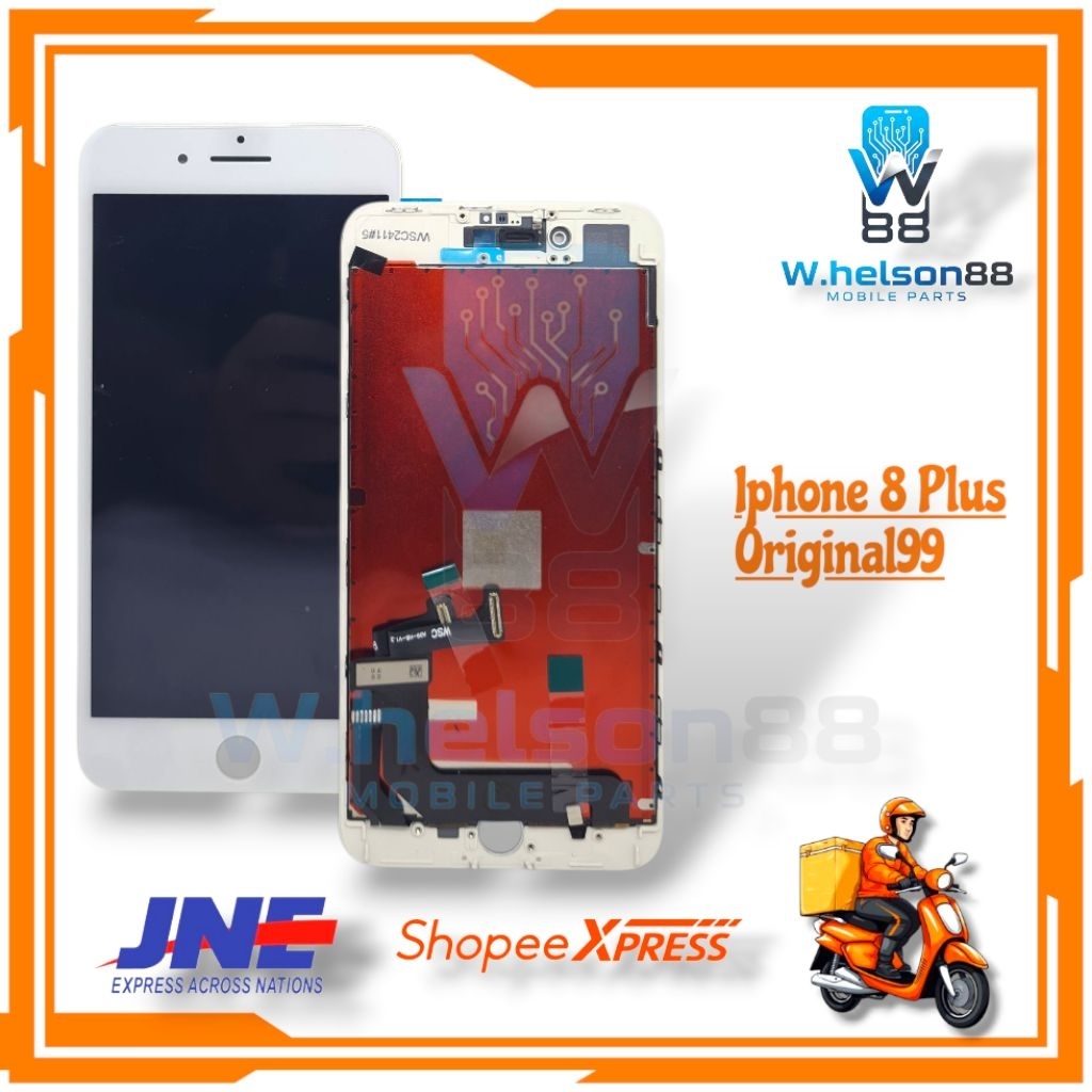 LCD FULLSET TOUCHSCREEN apple/ip 8 PLUS / IPHONE 8+ ORI 99