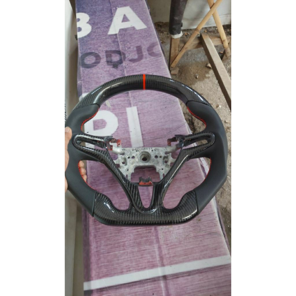 LINGKAR STIR CARBON JAZZ GE8,CIVIC FD